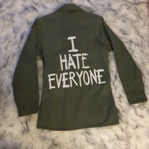 Jac Vanek I Hate Everyone Jacket!